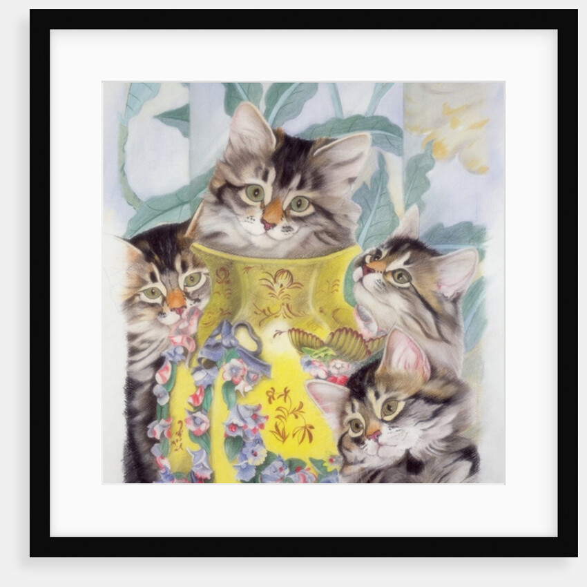 Yellow vase by Anne Robinson