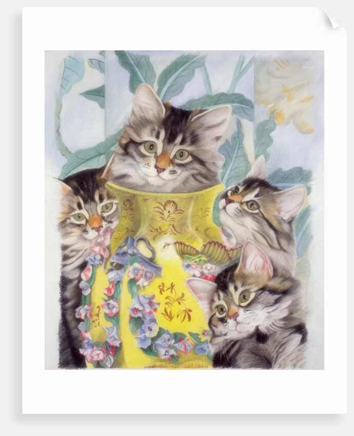Yellow vase by Anne Robinson