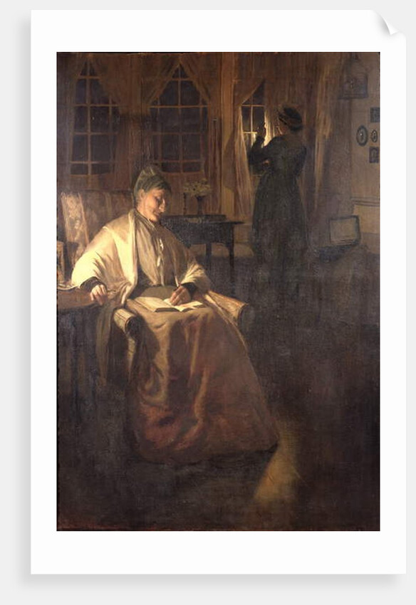 Her Signal, c.1892 by Norman Garstin