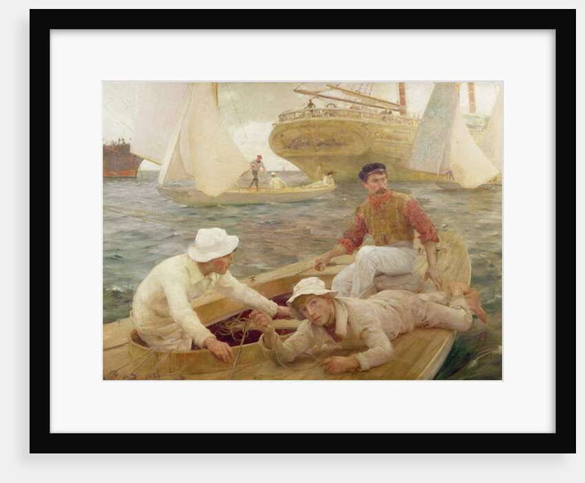 The Run Home, 1902 by Henry Scott Tuke