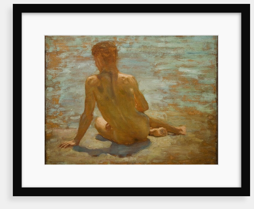 Sketch of Nude Youth, c.1921 by Henry Scott Tuke