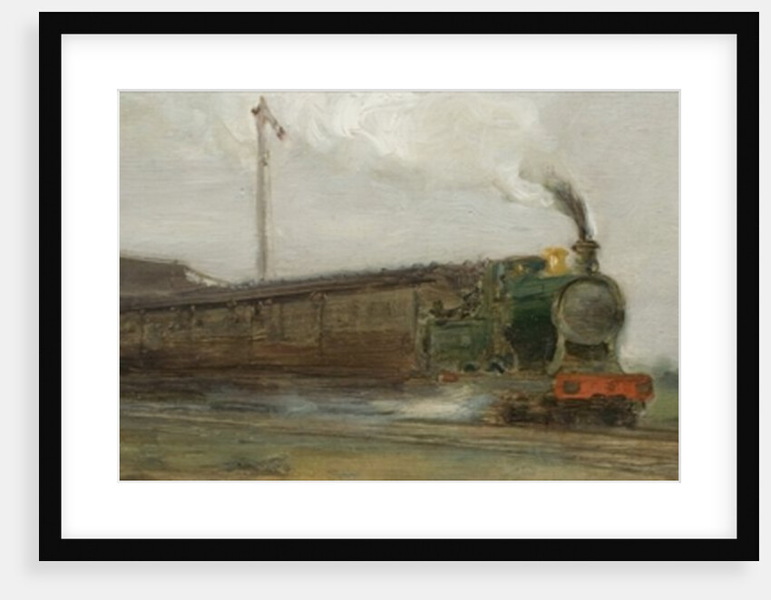 Railway Train by Henry Scott Tuke