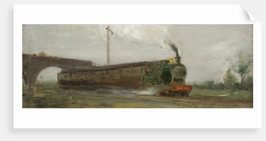 Railway Train by Henry Scott Tuke