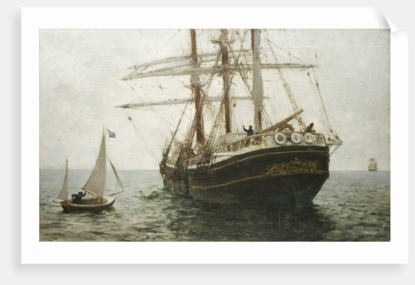 The Missionary Boat, 1894 by Henry Scott Tuke