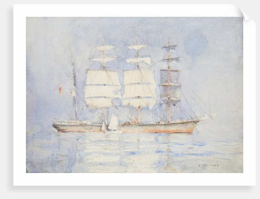 In Falmouth Bay by Henry Scott Tuke