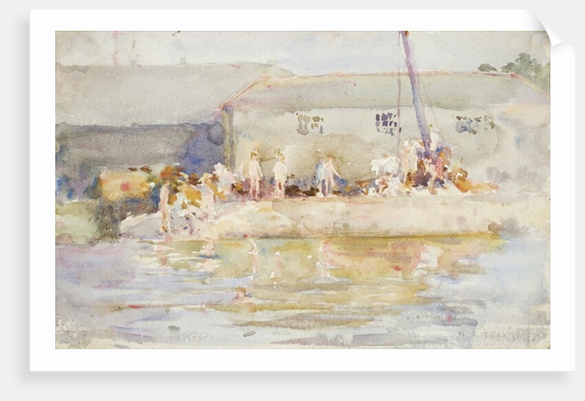 Quay Scamps, 1896 by Henry Scott Tuke