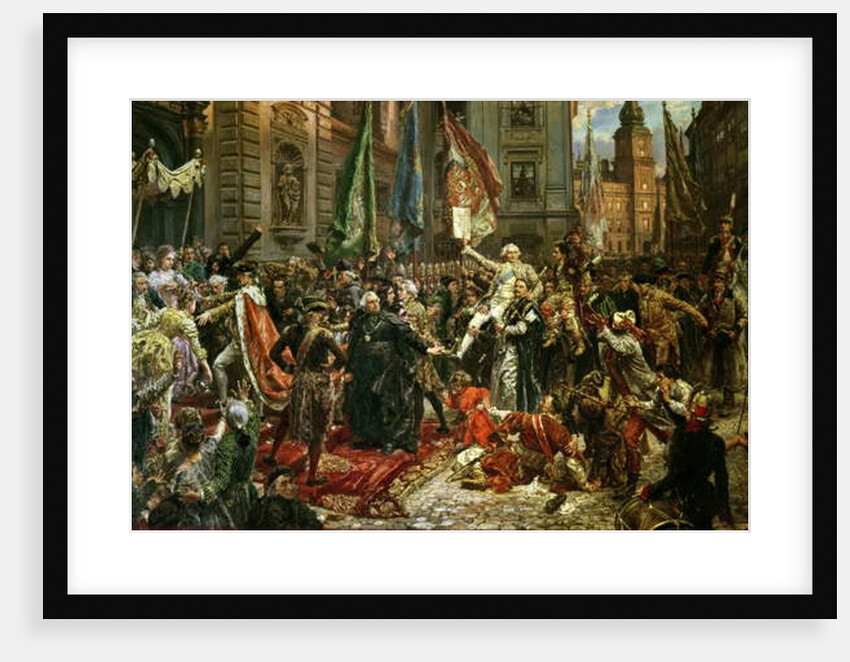 The Constitution of the 3rd May 1791, 1891 by Jan Matejko