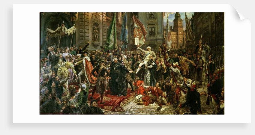 The Constitution of the 3rd May 1791, 1891 by Jan Matejko