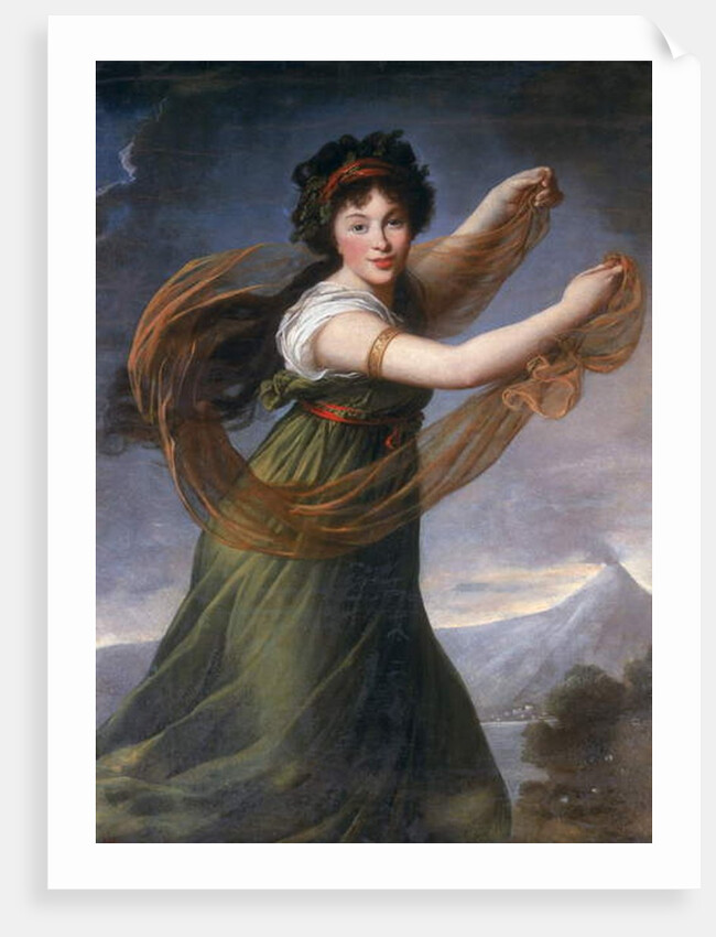 Portrait of Pelagia Sapiezyna, 1794 by Elisabeth Louise Vigee-Lebrun