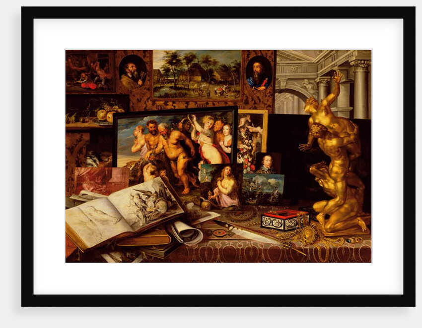 The Art Cabinet of Prince Royal Vladislav Sigismund Vasa, 1626 by Flemish School