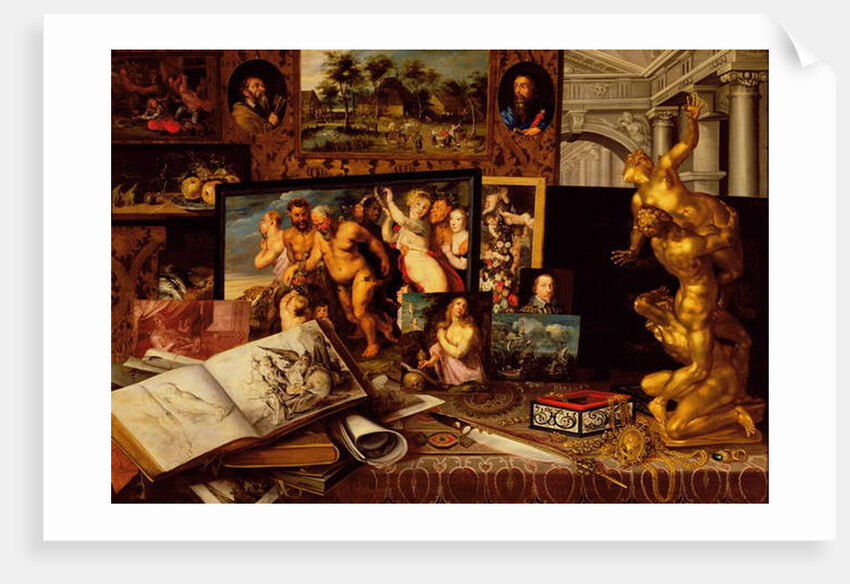 The Art Cabinet of Prince Royal Vladislav Sigismund Vasa, 1626 by Flemish School