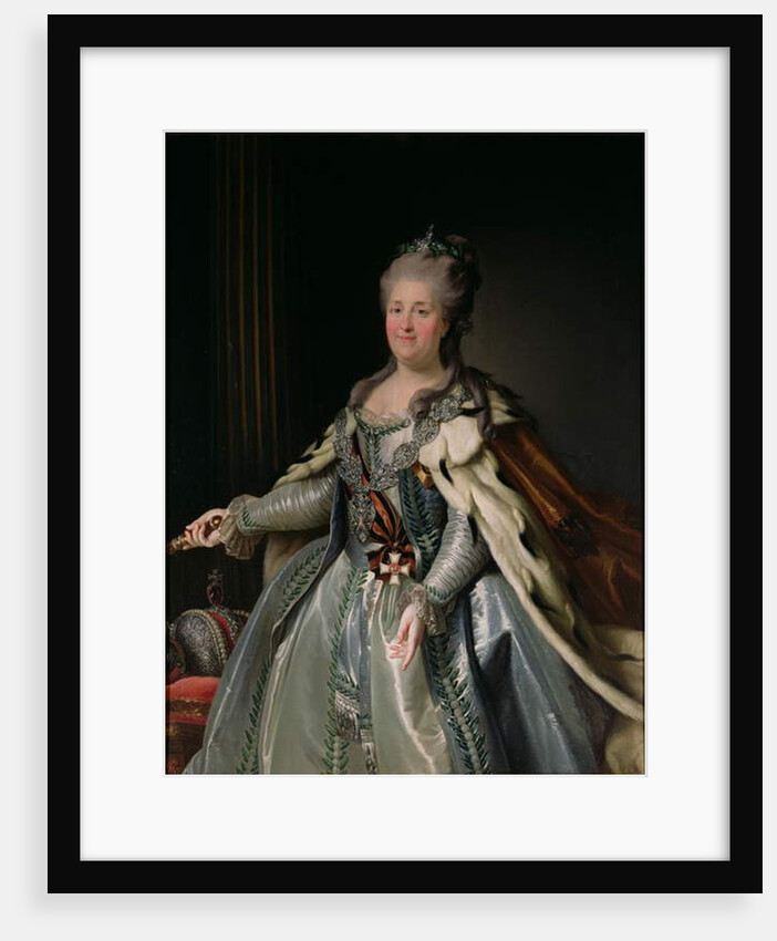 Portrait of Catherine II by Anton Albertrandi