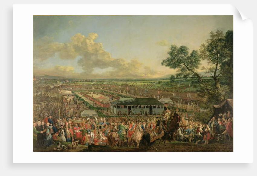 The Election of the King Stanislaus Augustus by Bernardo Bellotto