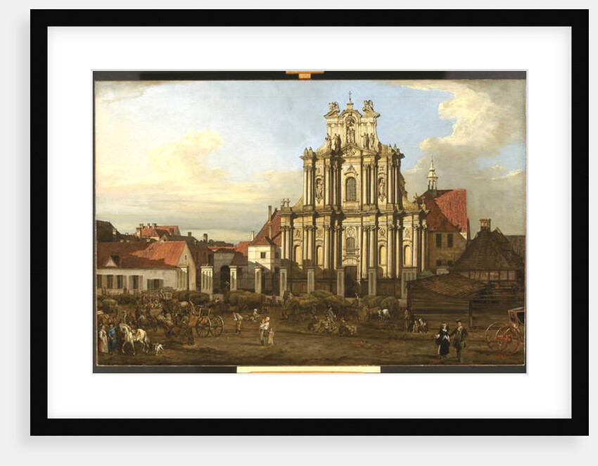 Church of the Visitandines, Warsaw, Poland by Bernardo Bellotto