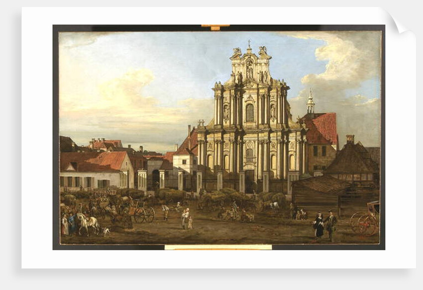 Church of the Visitandines, Warsaw, Poland by Bernardo Bellotto
