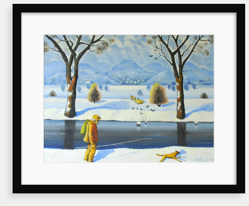 Winters Walk, 2005 by Radi Nedelchev