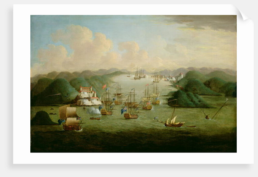 Capture of Porto Bello in 1739 by Peter Monamy