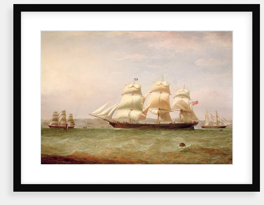 The Medium Clipper, 'John Lidget', off Greenock, 1862 by William Clark