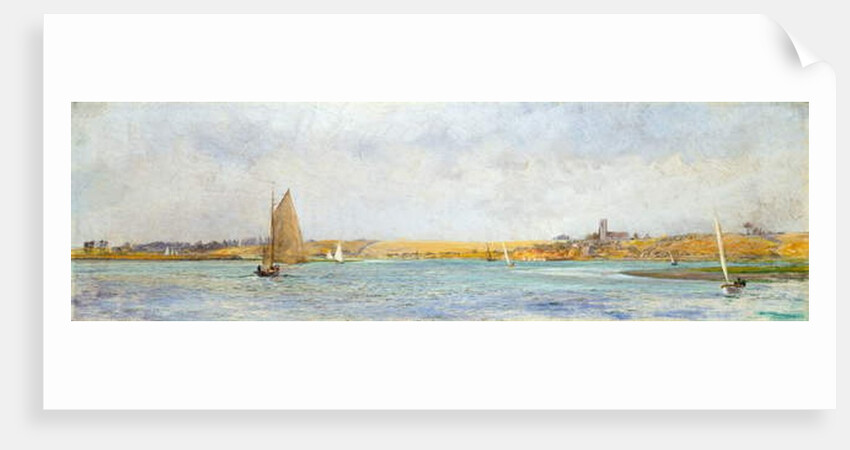 River Deben Looking Towards Ramsholt by William Lionel Wyllie