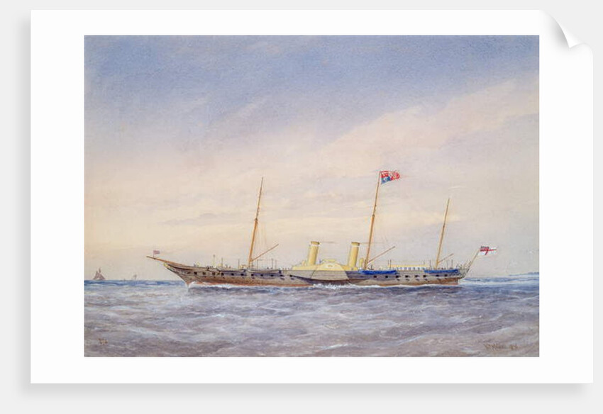 The Royal Yacht Osbourne, 1876 by William Frederick Mitchell