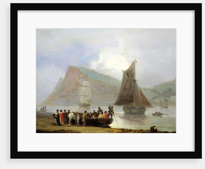 Boarding the Ferry at Teignmouth, 1821 by Thomas Luny