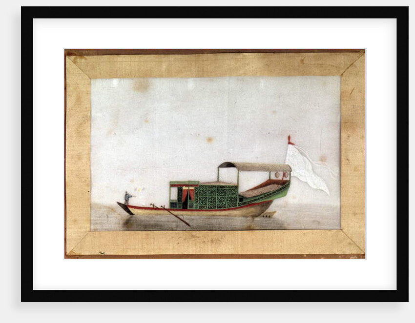Chinese junk of the Great Zheng He or Hajji Mahmud Chinese eunuch and marine explorer by Anonymous