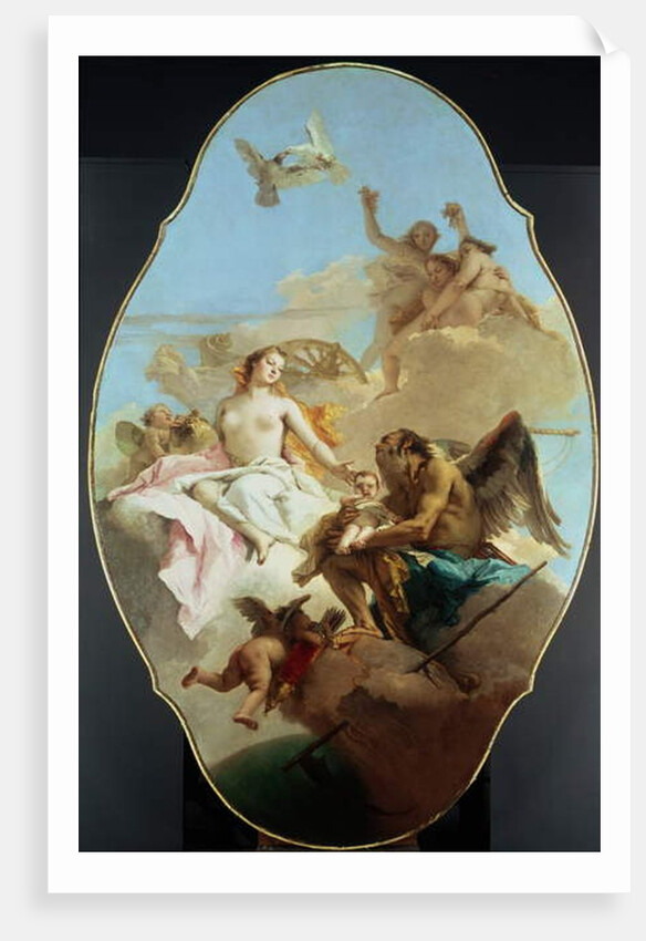 Venus, ceiling painting by Giovanni Battista Tiepolo