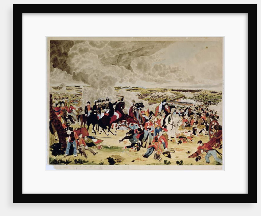 The Battle of Waterloo, 18th June 1815 by John Alkinson