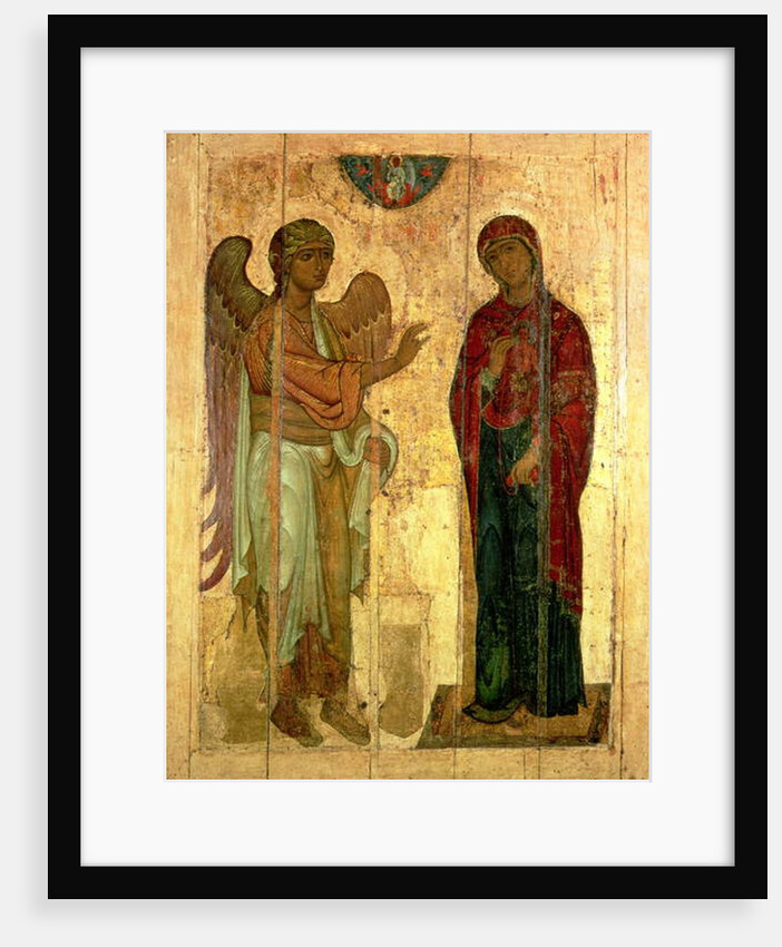 The Ustiug Annunciation, c.1130-40 by Novgorod School