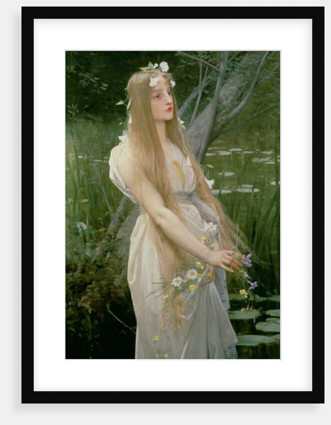Ophelia by Jules Joseph Lefebvre