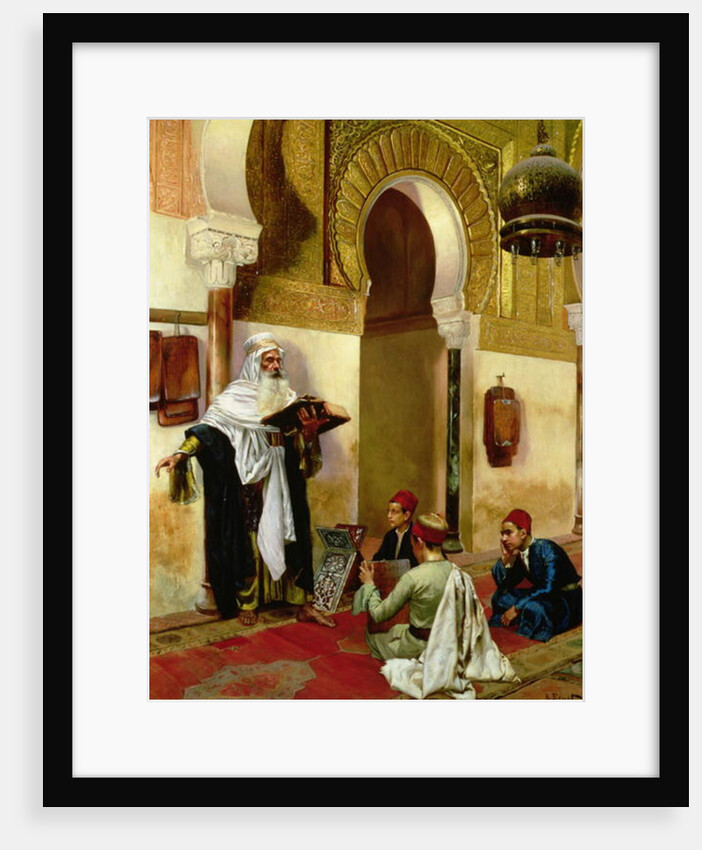 The Lesson by Rudolphe Ernst