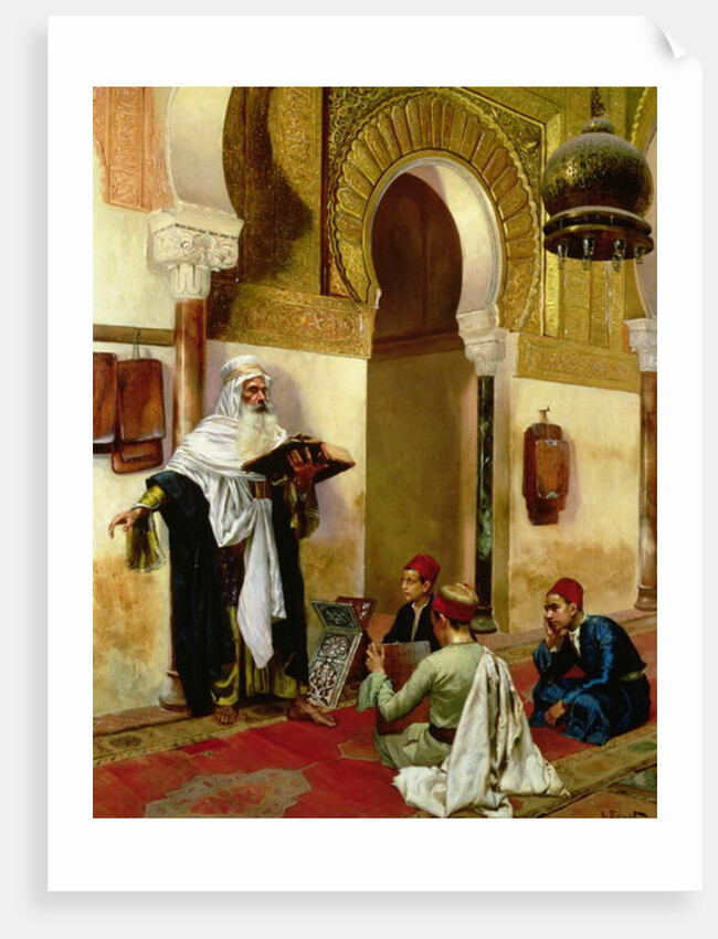 The Lesson by Rudolphe Ernst