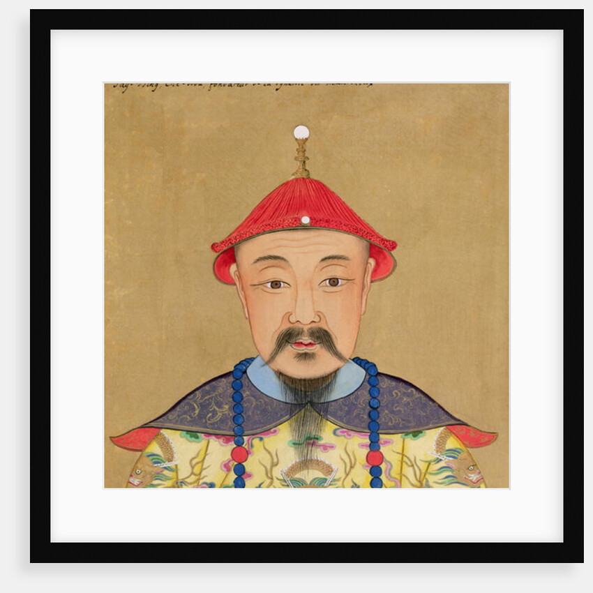 Portrait of T'ai T'sin Che-Tsou by School Chinese