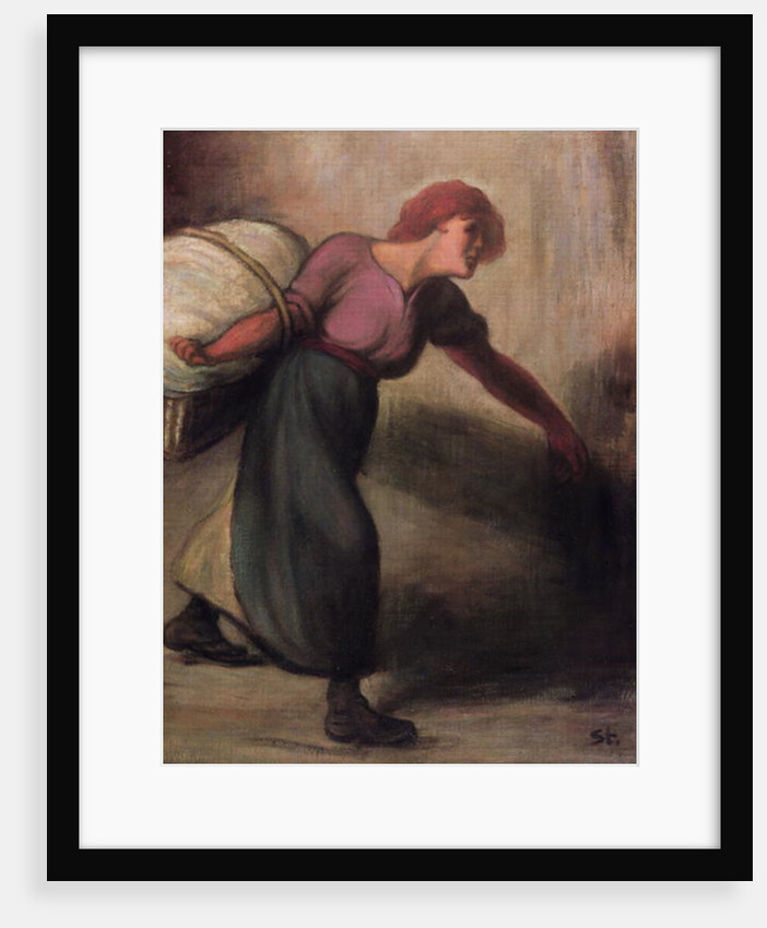 The Laundress, 1894 by Theophile Alexandre Steinlen