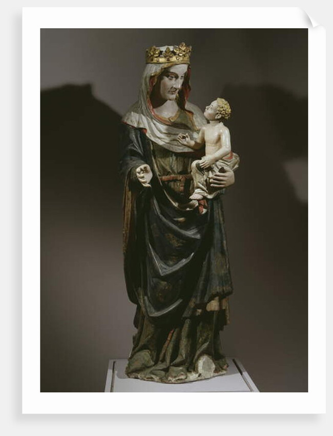 Virgin and Child, late 14th century by Spanish School