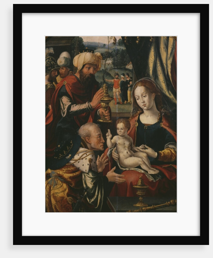 Adoration of the Magi, Epiphany Triptych, detail, c.1540 by Pieter Coecke van Aelst