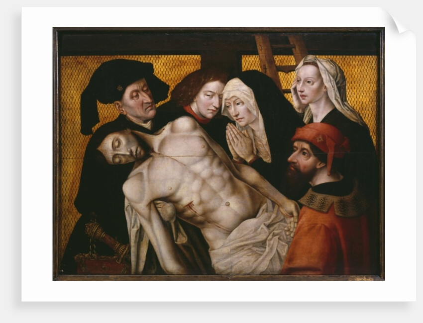 The Descent from the Cross, c.1525 by Hugo van der Goes