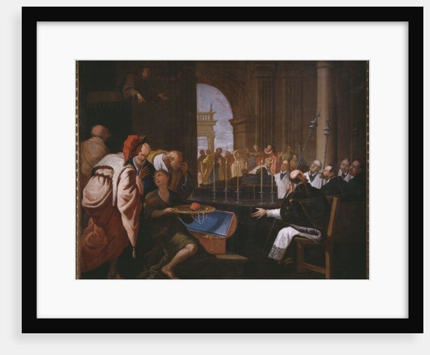 The Miracle of St. Anthony of Padua by Spanish School