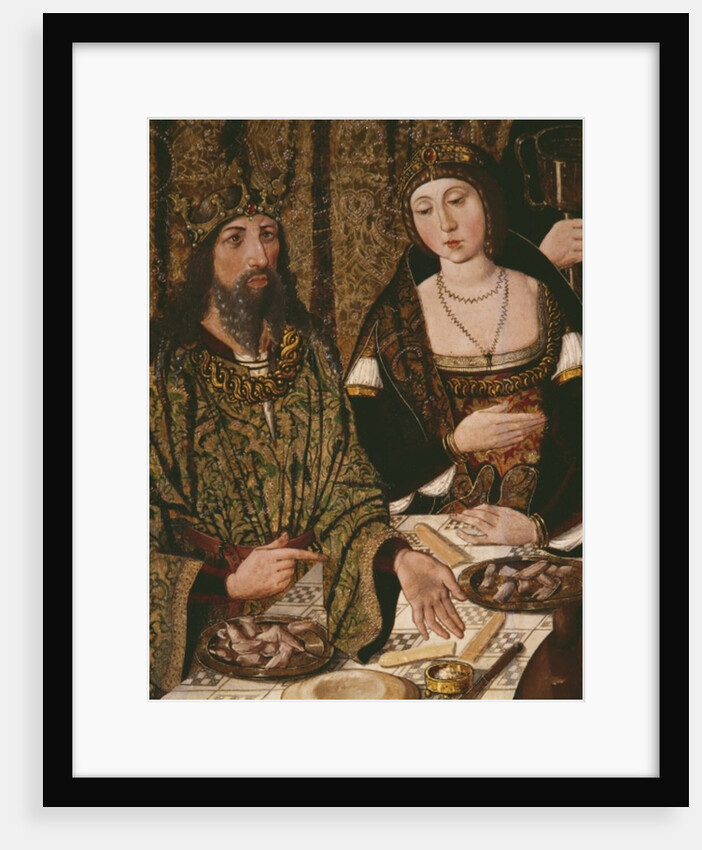 Life of St. Thomas in India, the marriage feast of the King's son of Andropolis by Alonso de Sedano