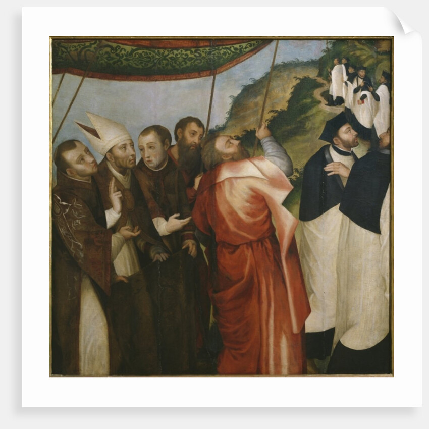 Procession to Mount Gargano by Vicente Juan Macip