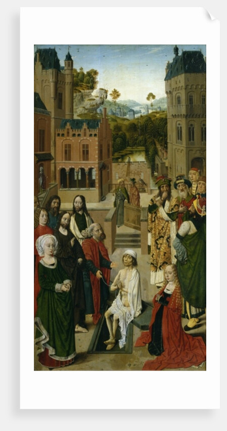 Raising of Lazarus by Master of the Tiburtine Sibyl