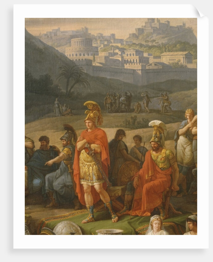 Funeral games in honour of Patrocles by Antoine Charles Horace Vernet