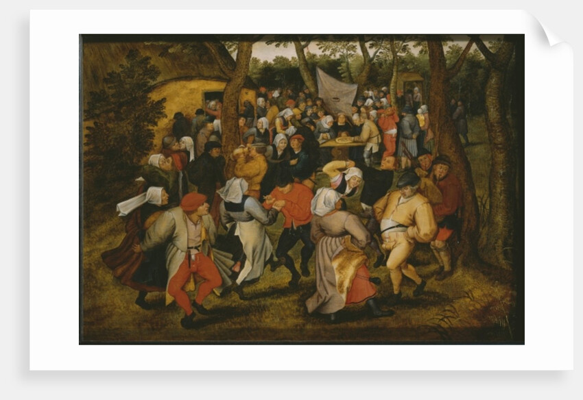 Open air wedding dance, 1610 by Pieter the Younger Brueghel