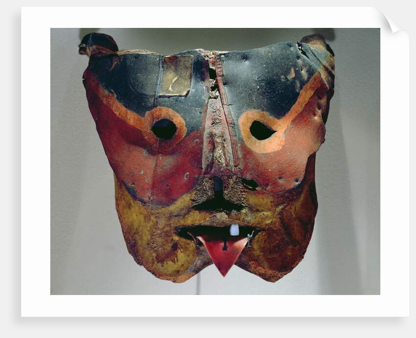 Mask of a Pascola dancer by School Mexican