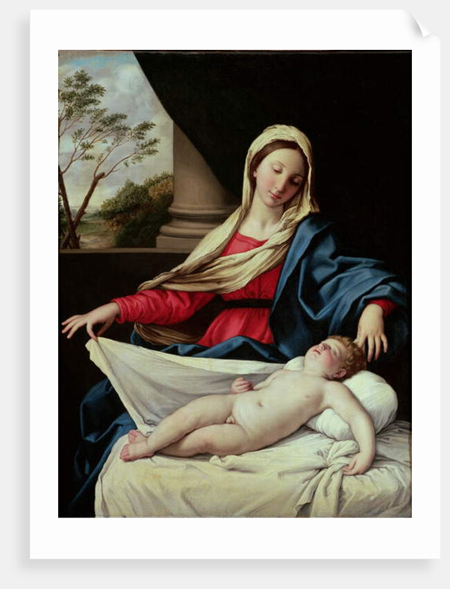 Madonna and Child by Il Sassoferrato