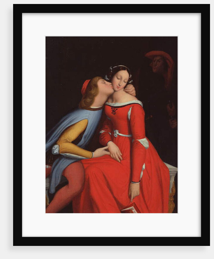 Francesca da Rimini and Paolo Malatesta, 1819 by Jean Auguste Dominique Ingres