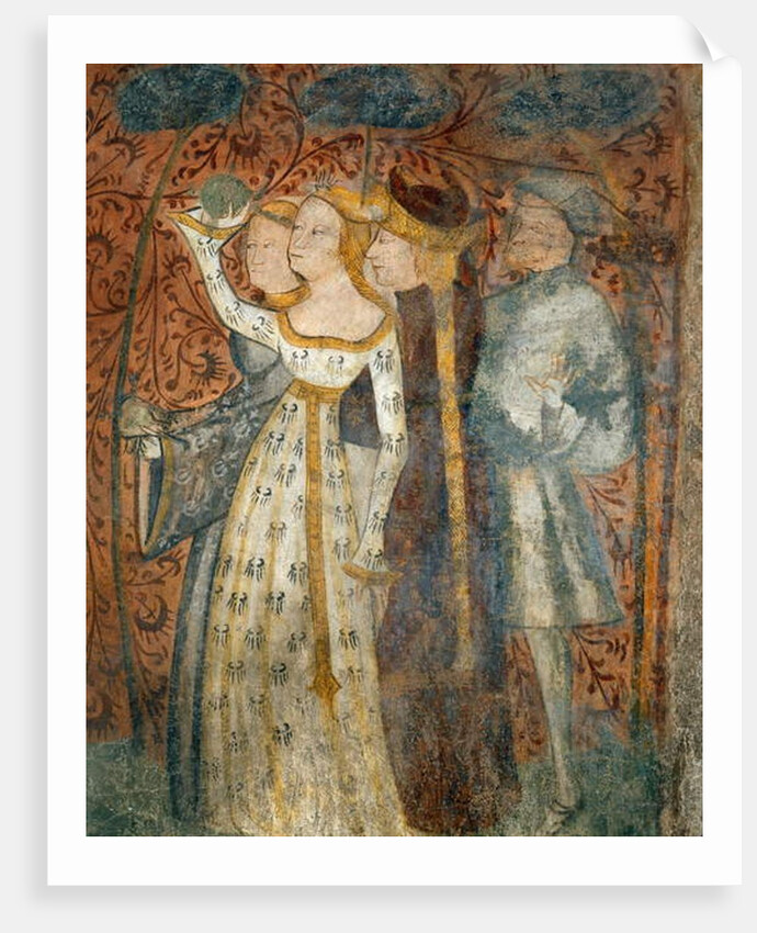 Playing a ball game by Italian School