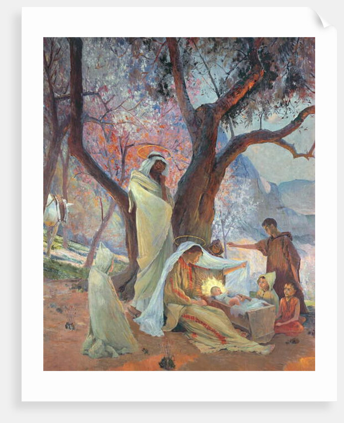 Nativity, 1917 by Frederic Montenard