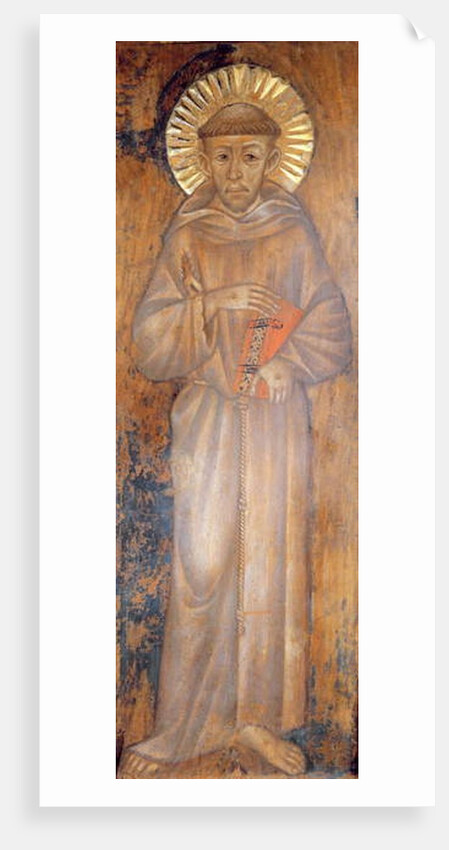 Portrait of St. Francis, c.1285 by Giovanni Cimabue