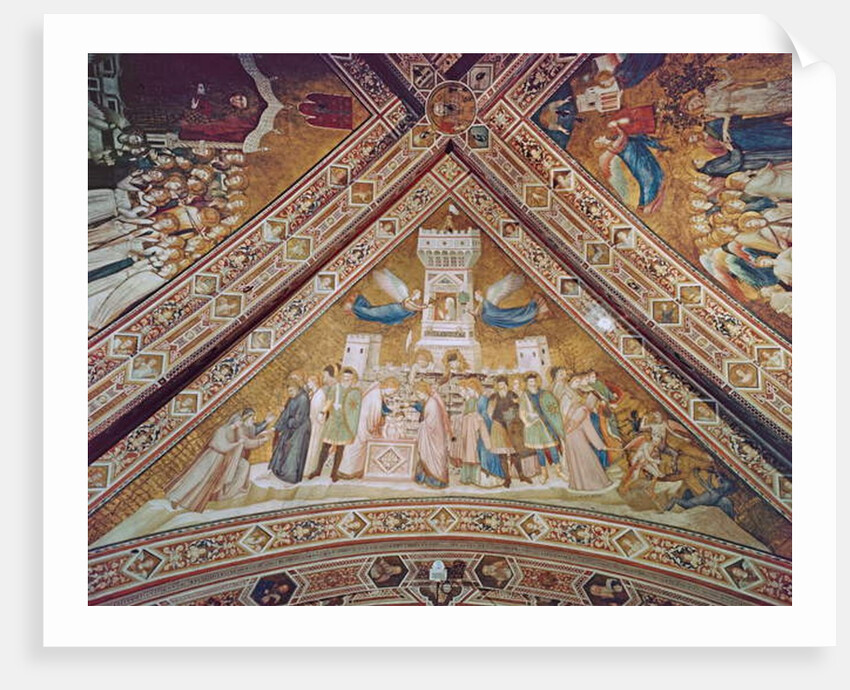 Allegory of Chastity, c.1330 by Giotto